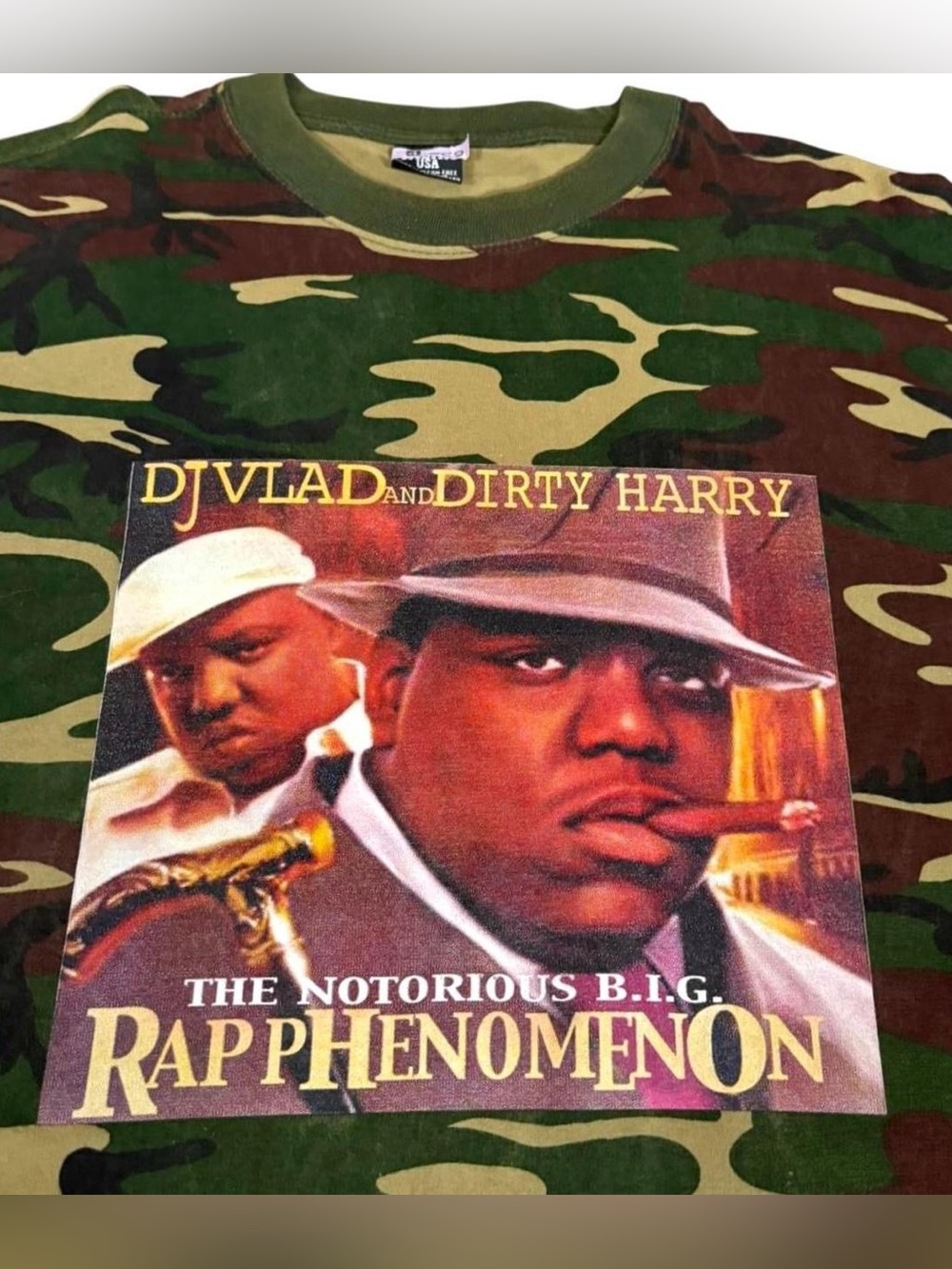 DJ Vlad And Dirty Harry Rap Phenomenon Notorious B.I.G. Rap Tee T Shirt 4XL